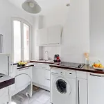 Apartament Serenty - Stylish 1br Steps From Le Marais & Montorgueil Paryż
