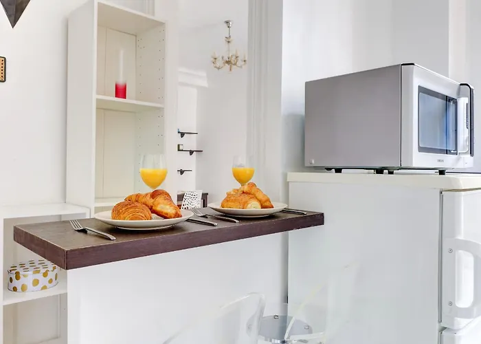 Lägenhet Serenty - Stylish 1br Steps From Le Marais & Montorgueil *