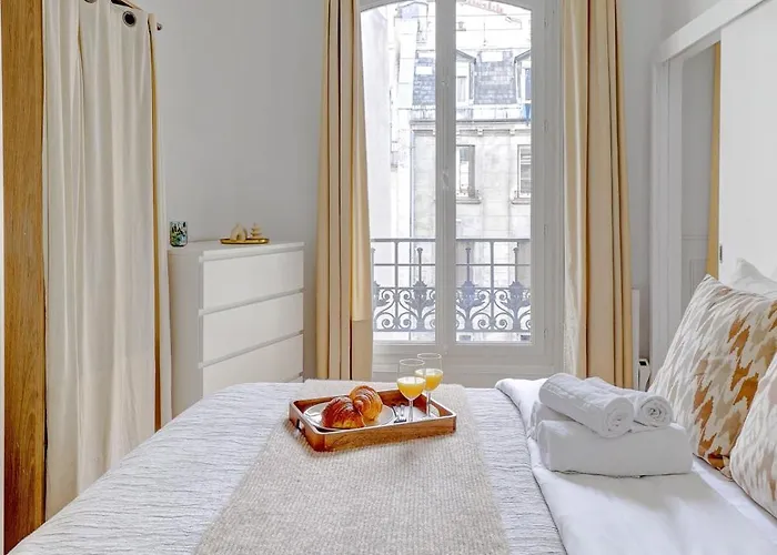Lägenhet Serenty - Stylish 1br Steps From Le Marais & Montorgueil *