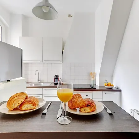 Serenty - Stylish 1br Steps From Le Marais & Montorgueil 아파트 *